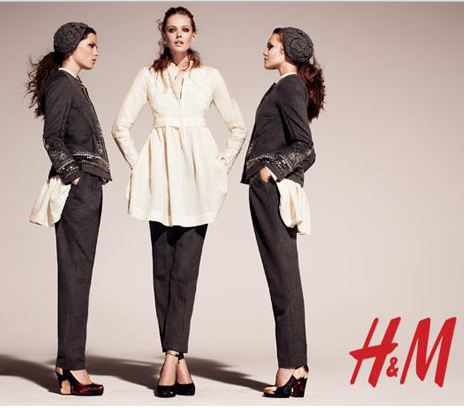 h&m automne hiver 2011 2012