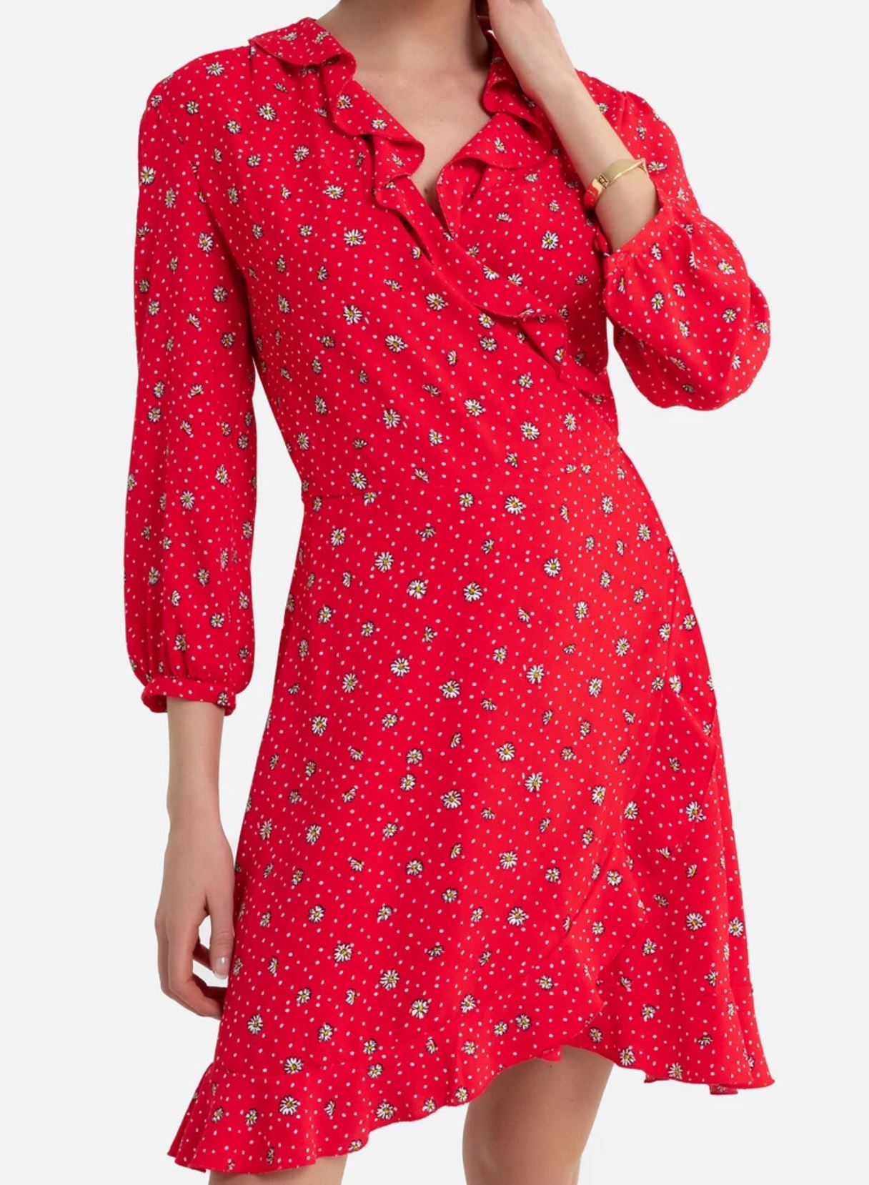 robe-rouge-volant-la-redoute-2020