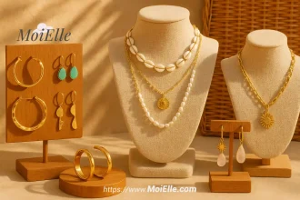 bijoux ete 2025 colliers boucles d'oreilles esprit solaire